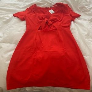 Kimchi Blue Urban Outfitters Red Mini Dress